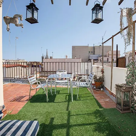 Apartment Luminous Floor With Terrace Barcelona
