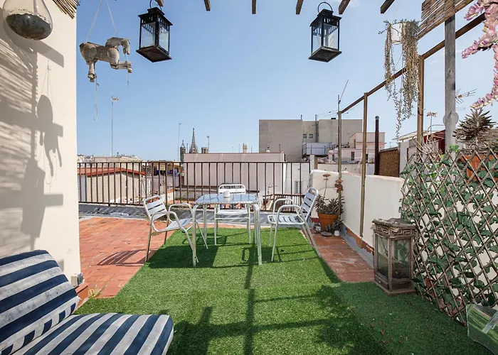 Apartment Luminous Floor With Terrace Barcelona